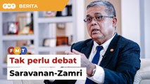 Menteri perpaduan harap perdebatan Saravanan-Zamri tak diteruskan