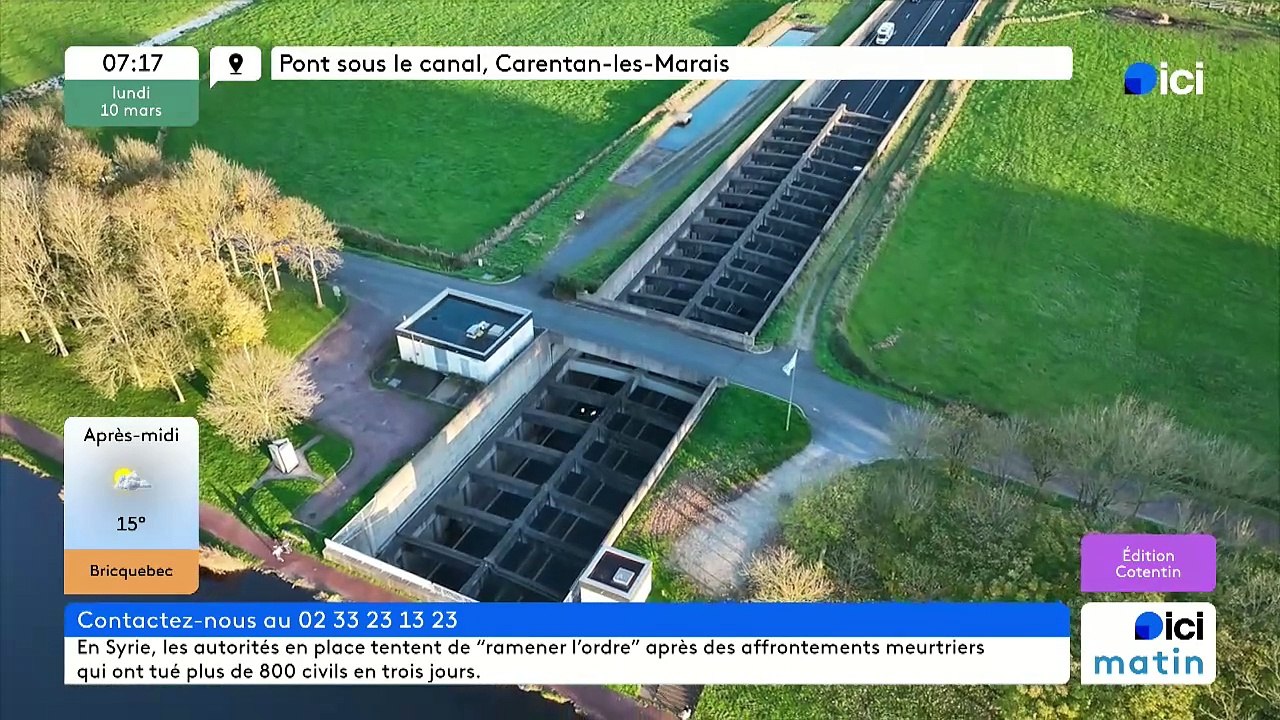 10/03/2025 - ici matin par ici Cotentin en vidéo