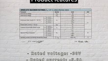 LP2305DSLT1G-VB is a SOT23 package P-Channel field effect MOS tube