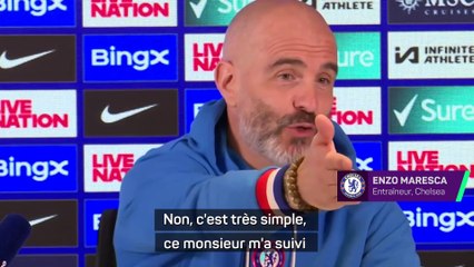 Maresca : "Si vous pensez que le football, c'est comme sur PlayStation, jamais de la vie !"