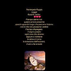 Mariangela Ruggiu Legge Rodolfo Vettor              ♥️♥️♥️