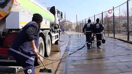 Oltu’da bahar temizliği