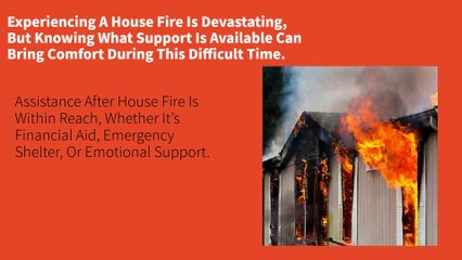 Assistance After House Fire
