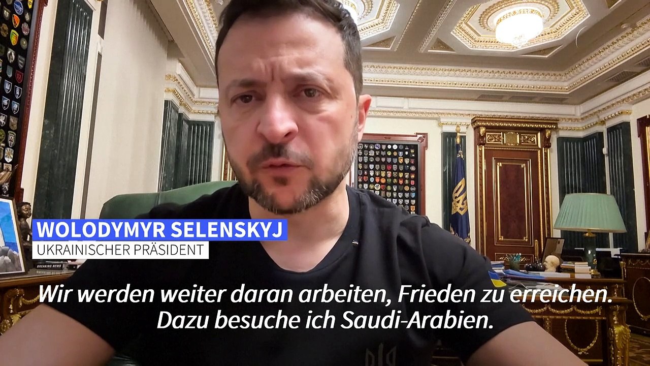 Selenskyj hofft auf 'Ergebnisse' bei neuen Gesprächen mit den USA