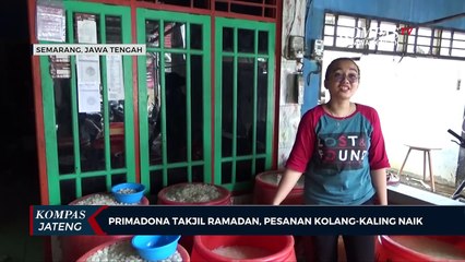 Primadona Takjil Ramadan, Pesanan Kolang-Kaling Naik