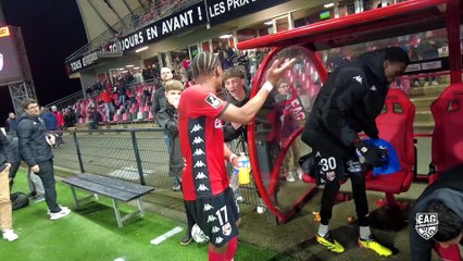 EAG-Clermont - La fin de match sur la pelouse comme si vous y étiez !