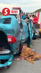 Woman killed in crash on North-South Expressway