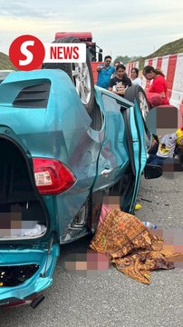 Woman killed in crash on North-South Expressway