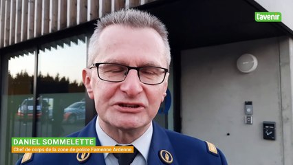 Inauguration du poste de police d'intervention à la Baraque de Fraiture