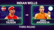 Andreeva breezes past Tauson to set up Rybakina showdown at Indian Wells
