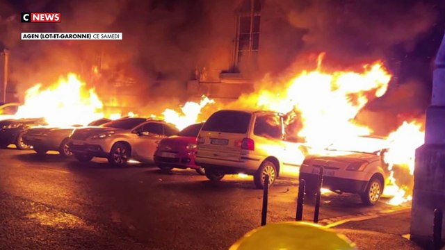 Incendies volontaires à Agen : dix véhicules détruits