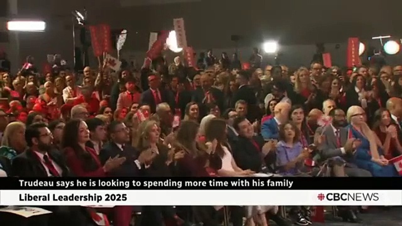 Justin Trudeau takes final dig at Donald Trump in farewell speech as Canada’s prime minister