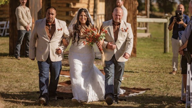 Bride's Dad Stops Wedding To Ask Her Stepdad To Walk Aisle With Them | Happily TV