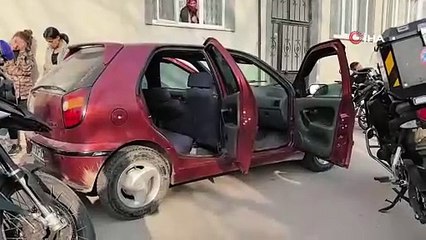 Polisin ’Dur’ ihtarından kaçan otomobil, uyuşturucu yuvası çıktı