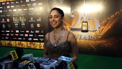 IIFA Awards 2025 Jaipur Green Carpet: Nushrratt Bharuccha's Glamorous Glittery Ghagra Choli Avatar!
