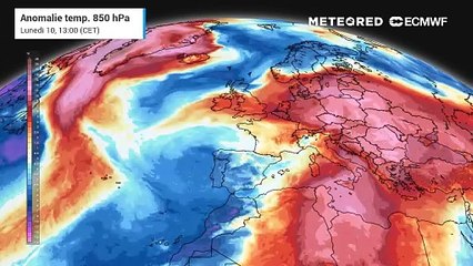 Anomalie temperature