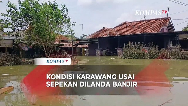 Begini Keadaan Karawang Setelah Sepekan Dilanda Banjir
