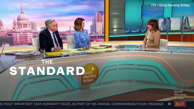 Lorraine Kelly updates fans on swollen face on Good Morning Britain