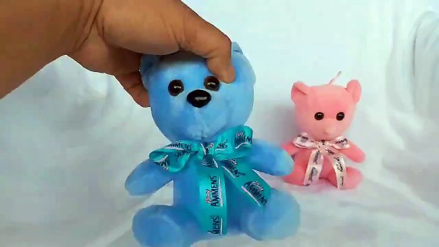 New Sunrise manufacture custom lovely soft stuffed plush little silk bowtie teddy bear pendant toy with logo printed