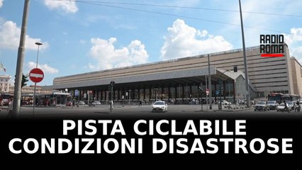 Roma, ciclabile Termini-Sapienza già nel degrado