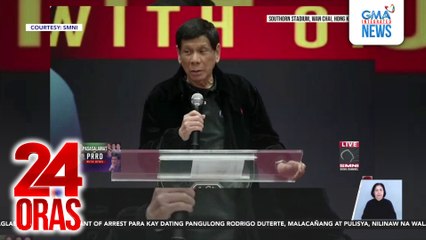 Malacañang - Handa ang gobyerno na isilbi kay FPRRD ang arrest warrant ng ICC kung magkaroon | 24 Oras
