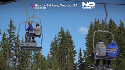 کهنه‌سربازان اوکراینی در آمریکا اسکی تطبیقی آموزش می‌بینند تا به هم‌رزمان قطع عضو خود کمک کنند