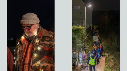 Photos from Reclaim the Night Walk in Brecon