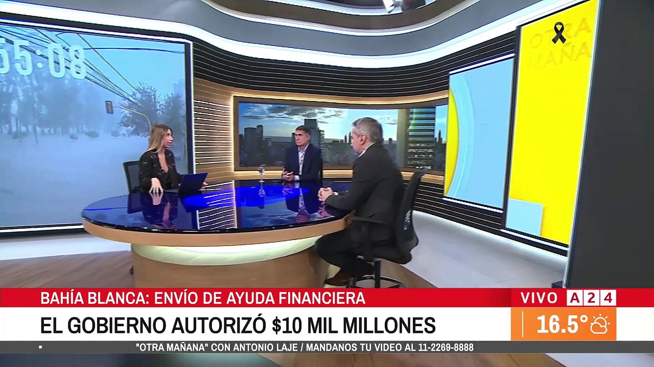 📢 BAHÍA BLANCA: EL GOBIERNO AUTORIZÓ $10 MIL MILLONES DE AYUDA FINANCIERA