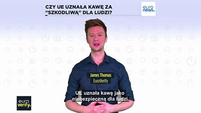 Euroverify: Czy Unia Europejska uznała kawę za szkodliwą dla ludzi?