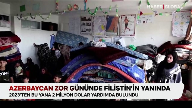 Azerbaycan zor gününde Filistin'in yanında