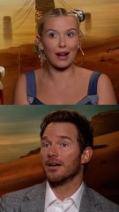 Millie Bobby Brown y Chris Pratt: "La IA es demasiado accesible"