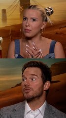 Los dibujos favoritos de Millie Bobby Brown y Chris Pratt