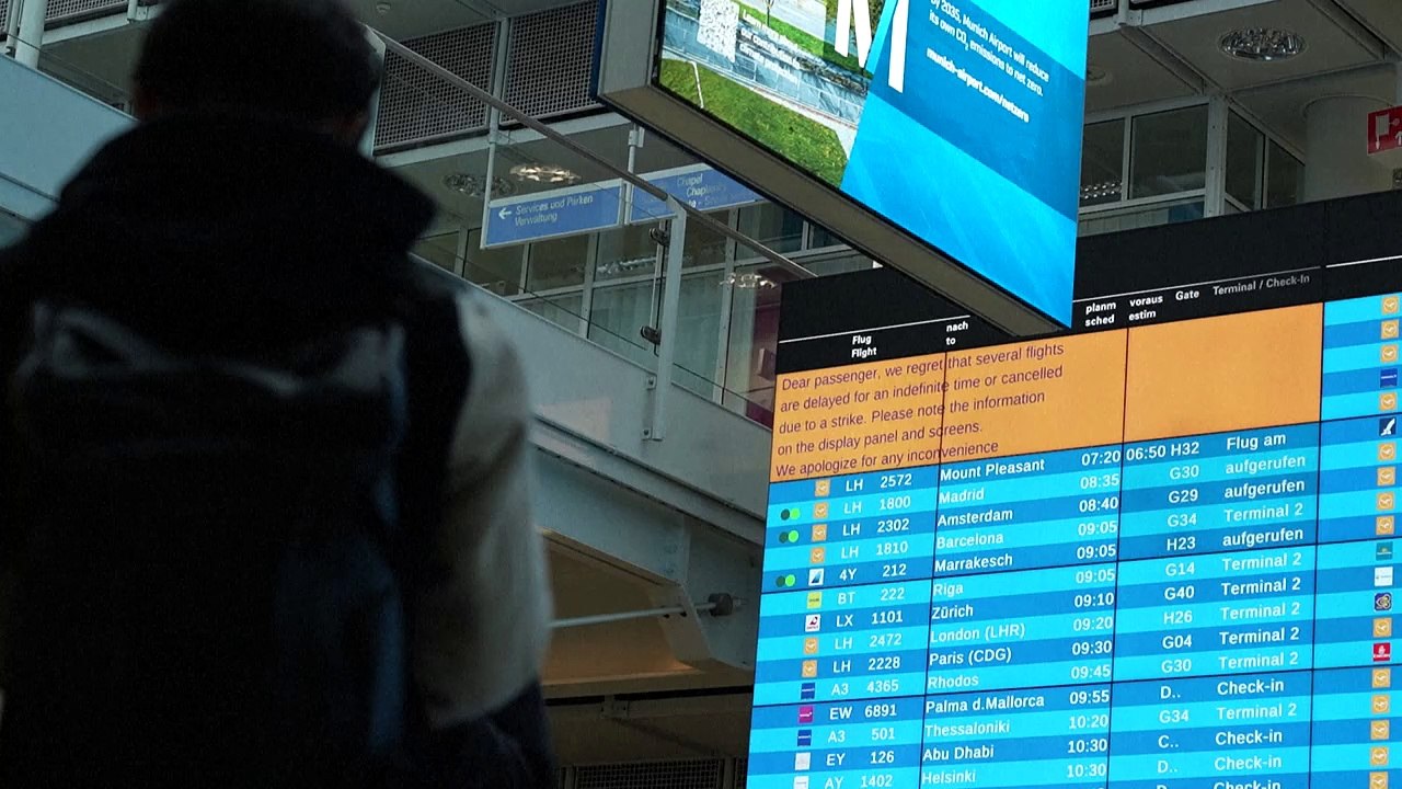 Hunderttausende Passagiere von Flughafen-Streiks betroffen