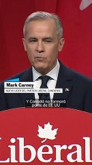 Mark Carney, el sustituto de Trudeau: "Canadá nunca formará parte de EE UU"