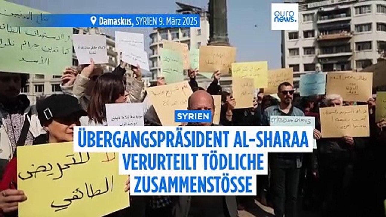 Syriens Interimspräsident Ahmed al-Sharaa will Gewalt an der syrischen Küste untersuchen lassen