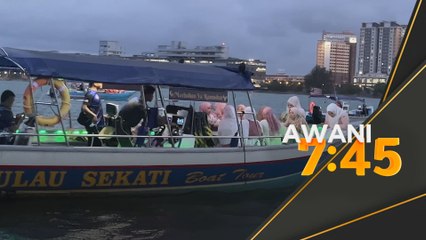 Berbuka puasa sambil menyelusuri sungai Terengganu