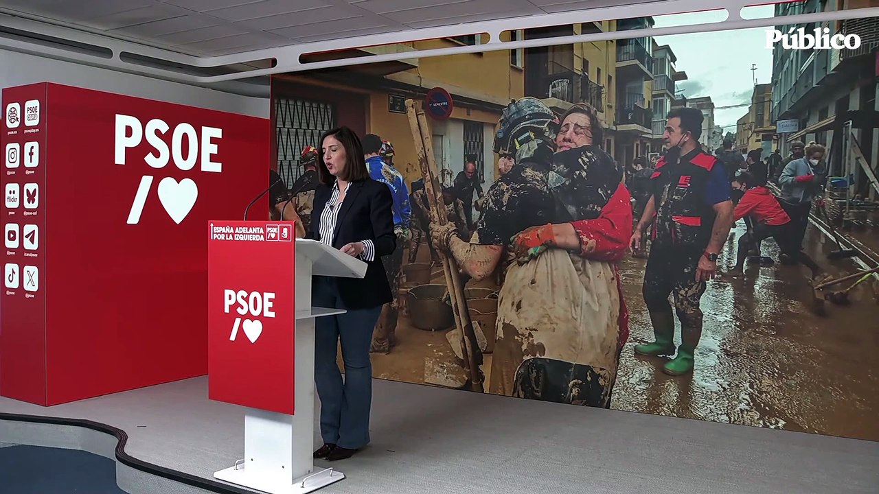 Esther Peña, del PSOE, le pide a Feijóo que cese inmediatamente a Carlos Mazón (dice que tiene que dar explicaciones porque Feijóo dijo que estuvo informado en tiempo real)