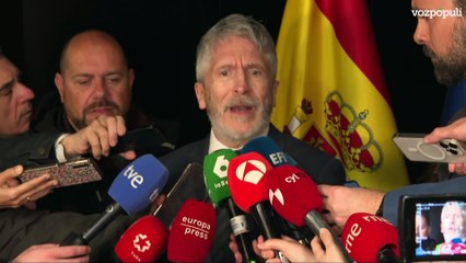 Marlaska rompe al fin su silencio y asume el discurso de Sánchez