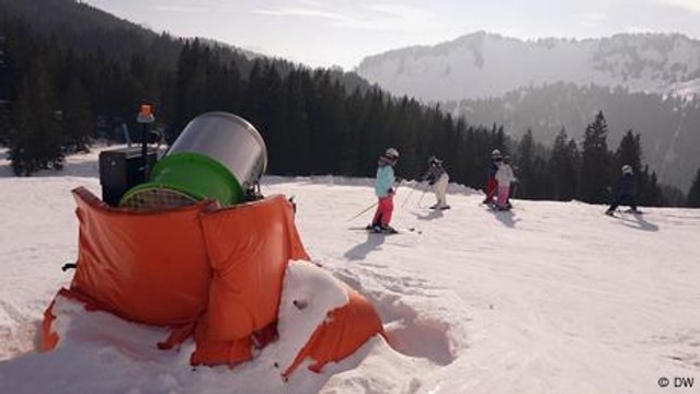 What does the shortage of snow mean to winter sports resorts?