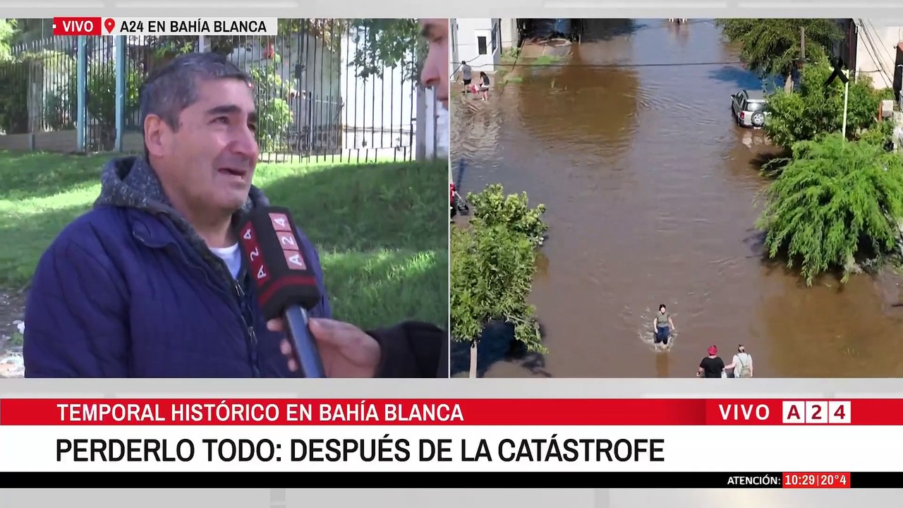 📢 BAHÍA BLANCA: "LA AUSENCIA DEL GOBIERNO ES TOTAL"