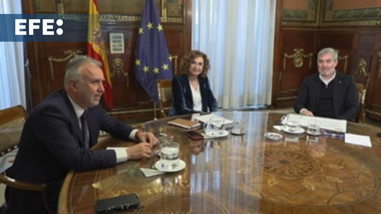 Montero y Torres  se reúnen con Clavijo para abordar la financiación del Estado al reparto de menores