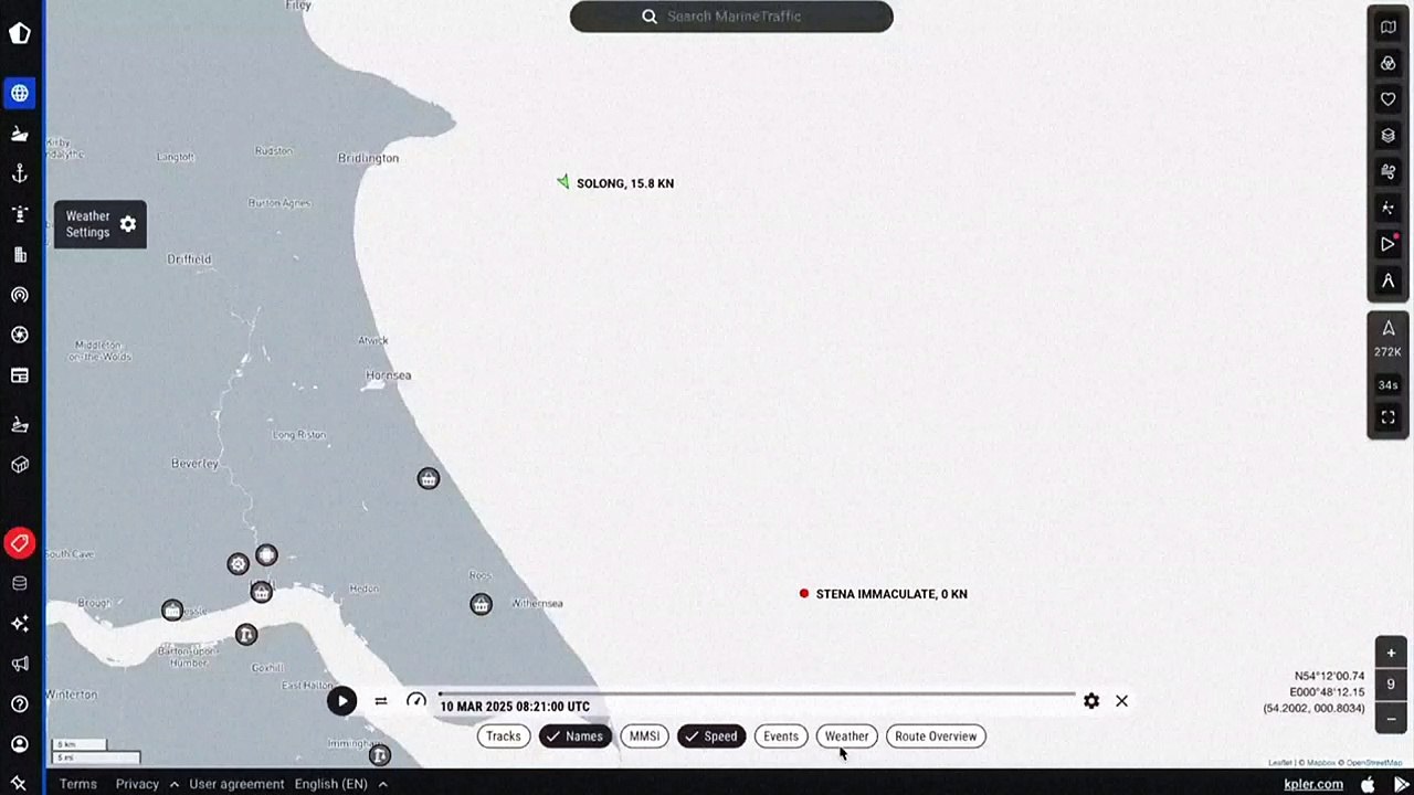 Öltanker und Frachter kollidieren in der Nordsee