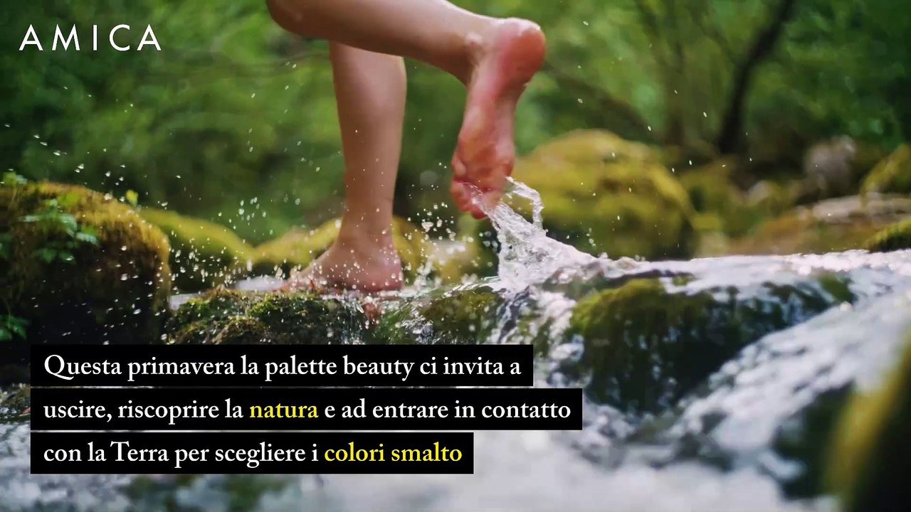 Le unghie primaverili ringraziano Madre Natura