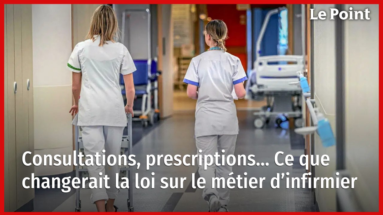 Consultations, prescriptions… Ce que changerait la loi sur le métier d’infirmier