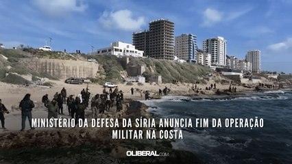 Ministério da Defesa da Síria anuncia fim da operação militar na costa