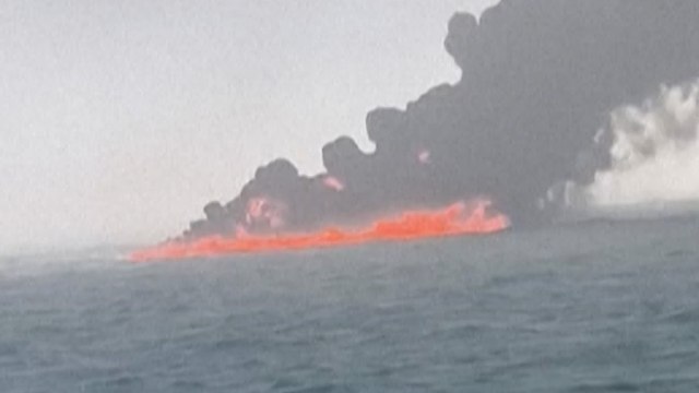 Collision entre un pétrolier et un cargo en mer du Nord : les premières images