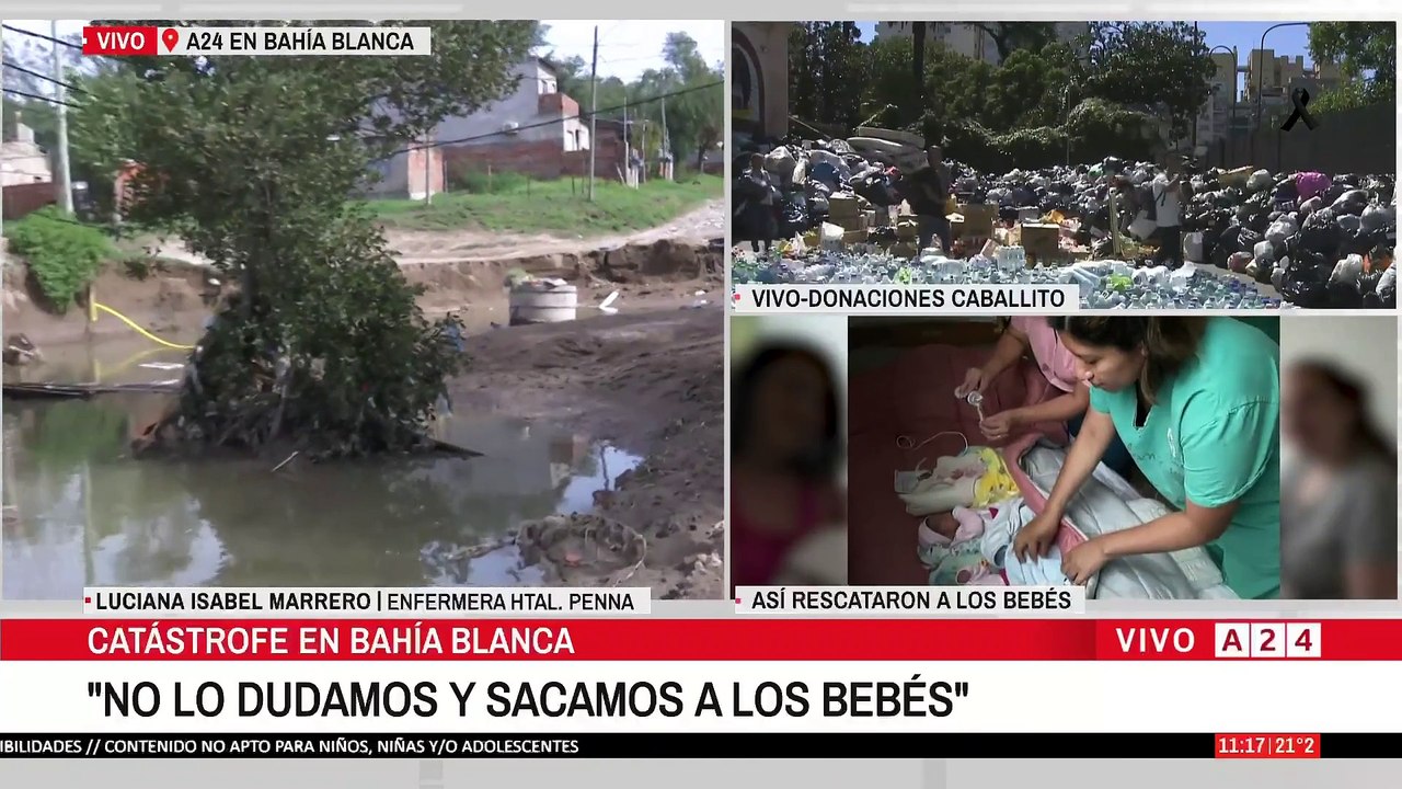 📢 "ME GUARDÉ UNA BEBA DE UN KILO EN EL AMBO" - ENFERMERA HOSPITAL PENNA DE BAHÍA BLANCA