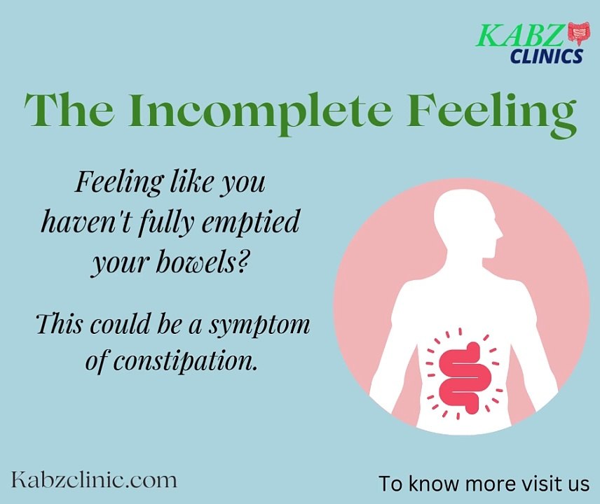 The incomplete feeling