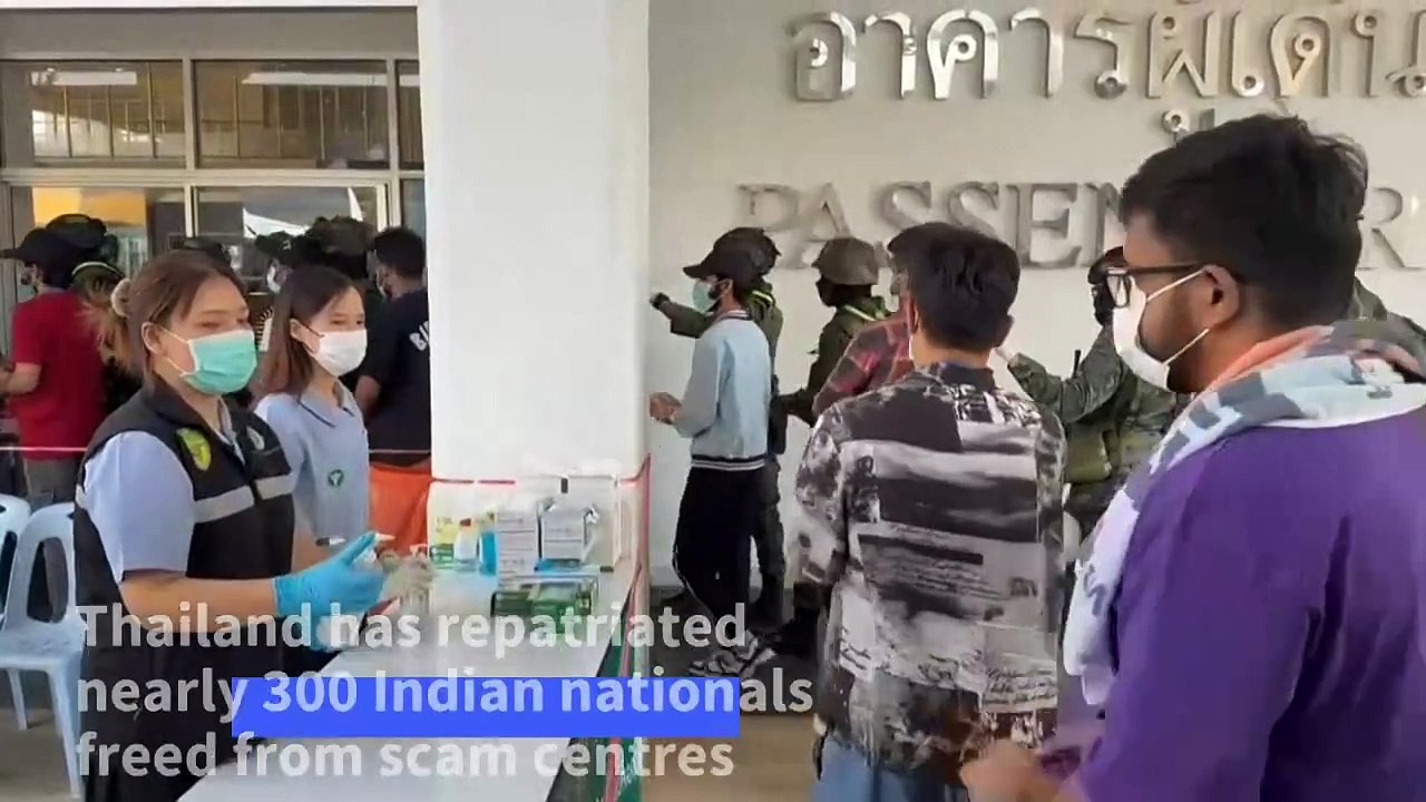 Thailand repatriates Indian workers freed from Myanmar scam centres
