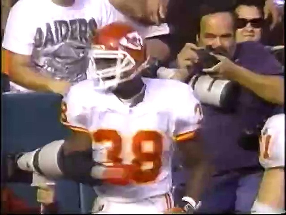 NFL 1995 - Chiefs  @  Raiders - Week 14